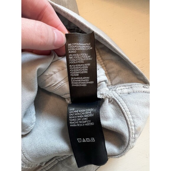 Liverpool Women’s‎ Temma Jean Jacket Gray Classic Denim Jacket Size Large - Picture 5 of 6